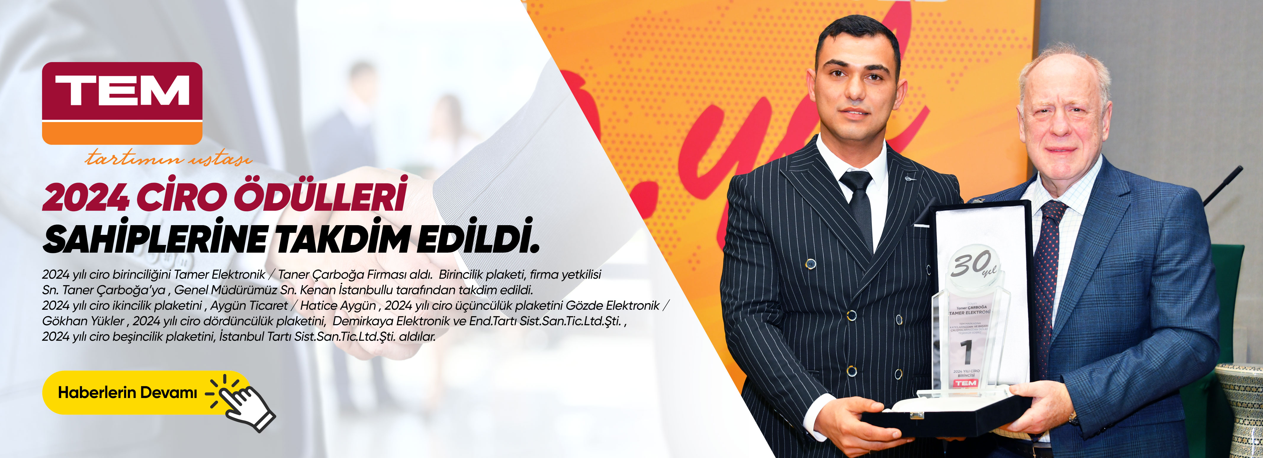 2024 Ciro Ödülleri Sahiplerine Takdim Edildi